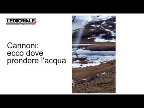 Cannoni: ecco dove prendere l'acqua