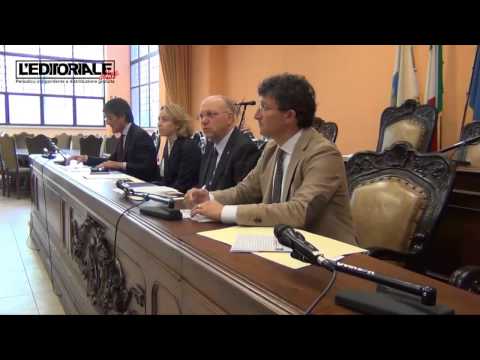 Conferenza stampa di fine mandato di Antonio Del Corvo
